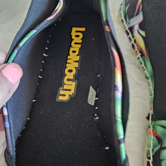 LOUDMOUTH Women's Tropical EspadrillesLucky Bora Bora SZ 9 - Picture 6 of 7